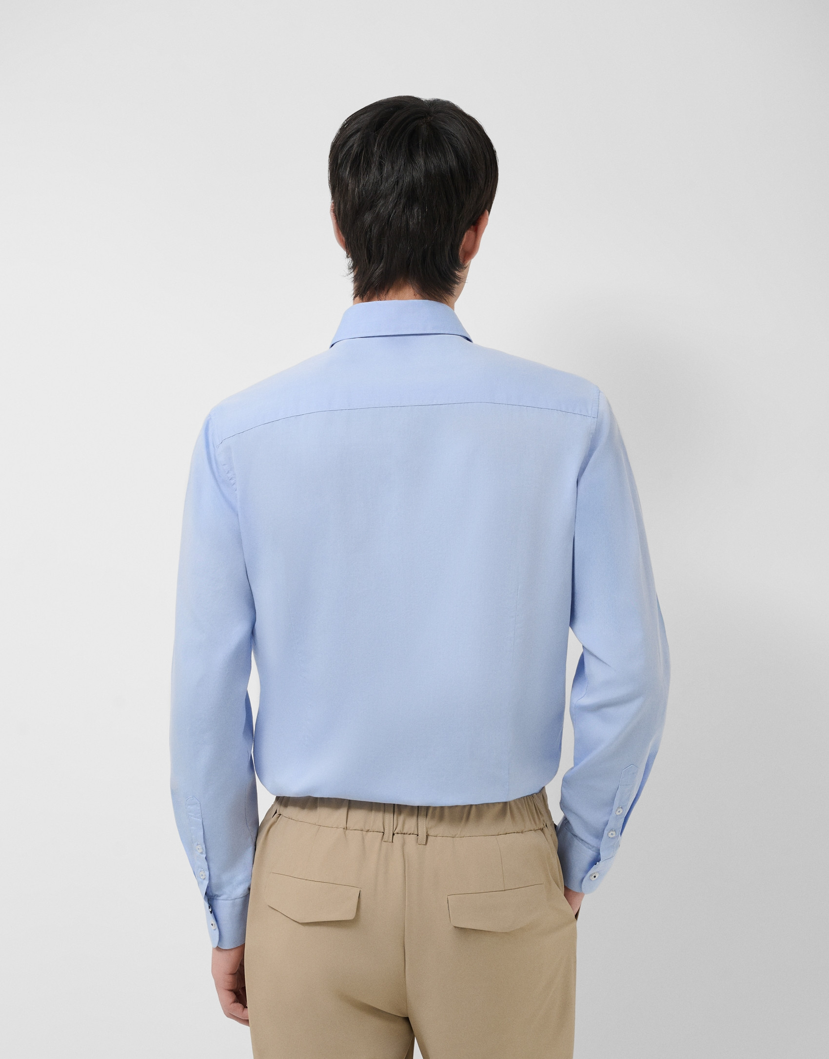 Light blue Oxford sport shirt