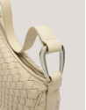 Bolso de hombro Erea Moon Maxi piel trenzada ... | Roberto Verino
