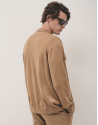 Camel wool jacket with pockets - Man - AW2024 | Roberto Verino