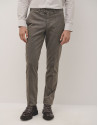 Black/camel structured chinos trousers - Man | Roberto Verino