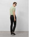 Black dyed chino trousers - Man - SS2025 | Roberto Verino