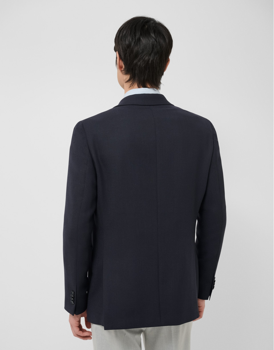Americana azul estructura color marino - Hombre | Roberto Verino