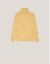 Yellow braided knitted jumper - Woman - AW2024 | Roberto Verino