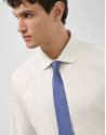 Camisa vestir regular sarga blanca - OI2024 | Roberto Verino