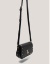Bolso bandolera Mafalda Mini piel negra - Sale | Roberto Verino