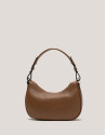 Bolso de hombro Sun Moon piel cámel