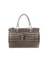 Brown bowling bag