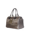 Brown bowling bag