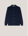 Navy blue wool jacket with pockets