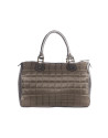 Brown bowling bag