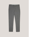Grey houndstooth trousers