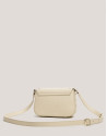 Bolso bandolera Mafalda Mini piel beige