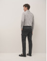 Dark grey twill cargo trousers - Man - AW2024 | Roberto Verino