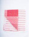Red dotted scarf