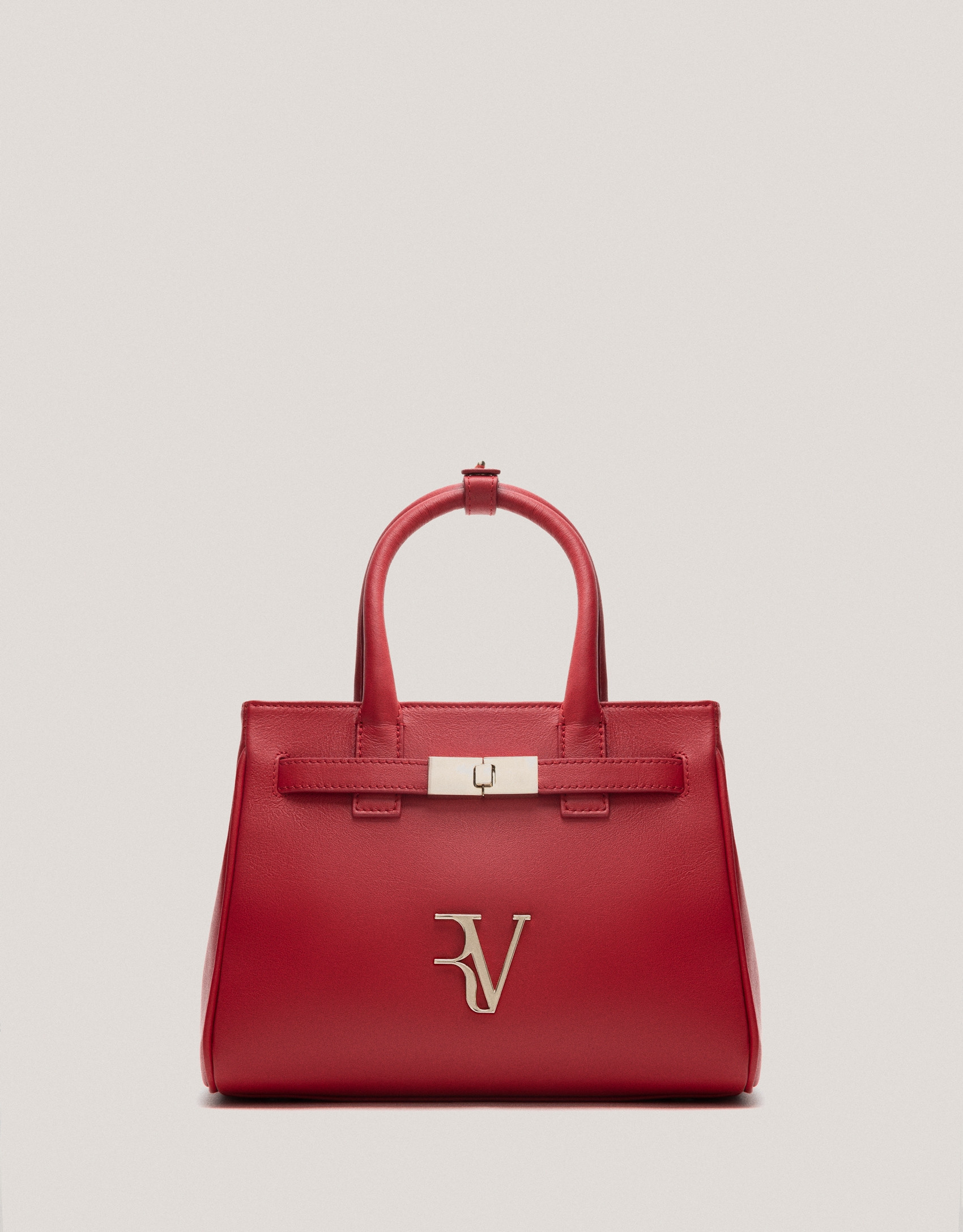 Bolso Emily Satchel Mini piel rojo - Sale | Roberto Verino