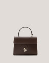 Bolso de mano Mía Mini piel marrón - Sale | Roberto Verino