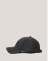 Gray felt cap with visor and embossed RV logo 