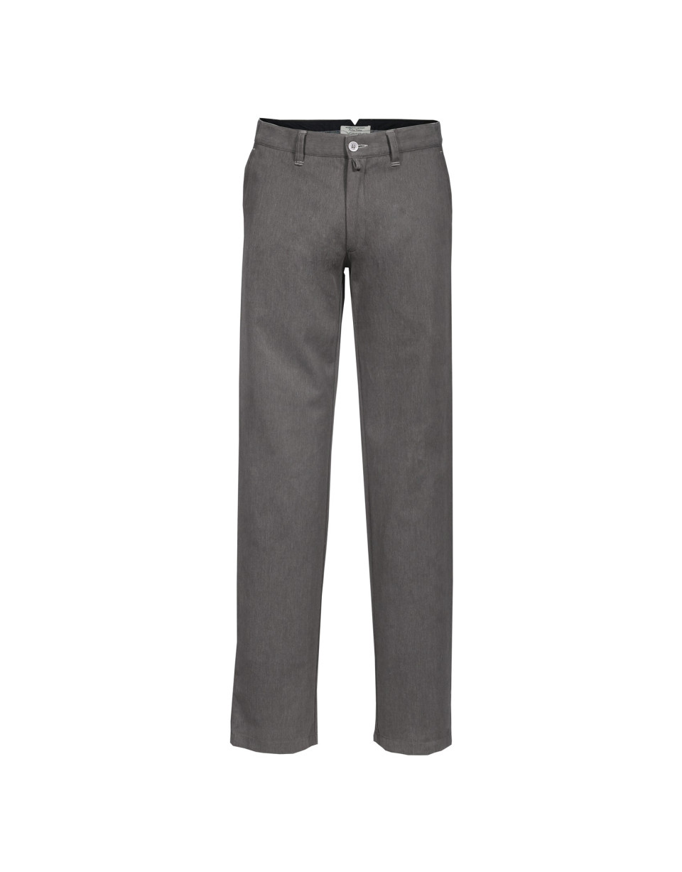Washed navy trousers