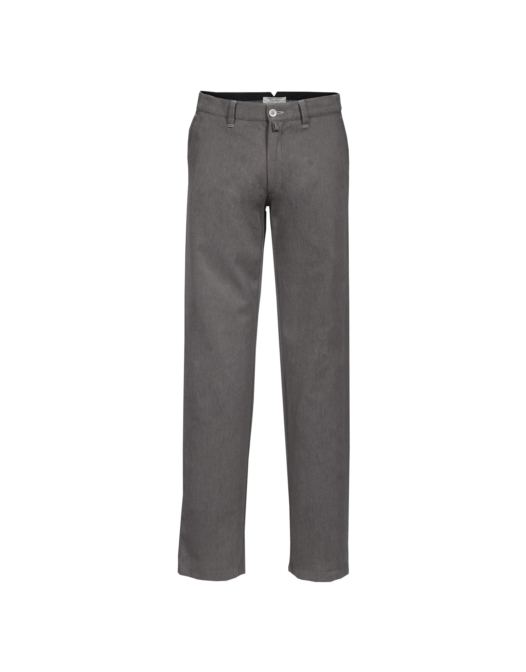Washed navy trousers