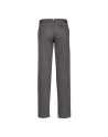 Washed navy trousers