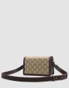 Bolso bandolera Matilda Crossbag logos marrón | Roberto Verino