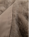 Mink fur effect crossover stole - Woman | Roberto Verino