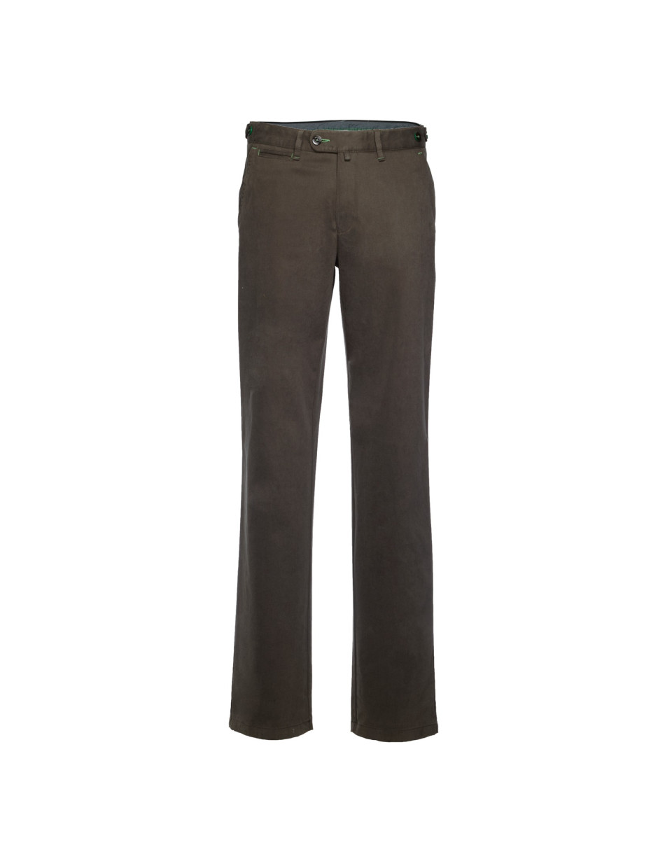 Brown semi-formal trousers