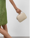 Bolso bandolera Bazin Beige