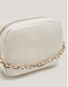 Bolso bandolera Bazin Beige