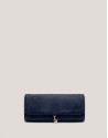 Bolso Clutch Ariana piel serpiente azul - Sale | Roberto Verino