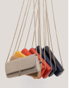 Bolso Clutch Ariana piel serpiente beige - Sale | Roberto Verino