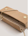 Bolso Clutch Ariana piel serpiente beige - Sale | Roberto Verino