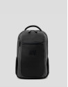 Black leather and nylon Mimi backpack