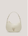 Bolso de hombro Sun Moon piel beige