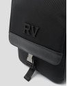 Bolso bandolera tablet nailon negro