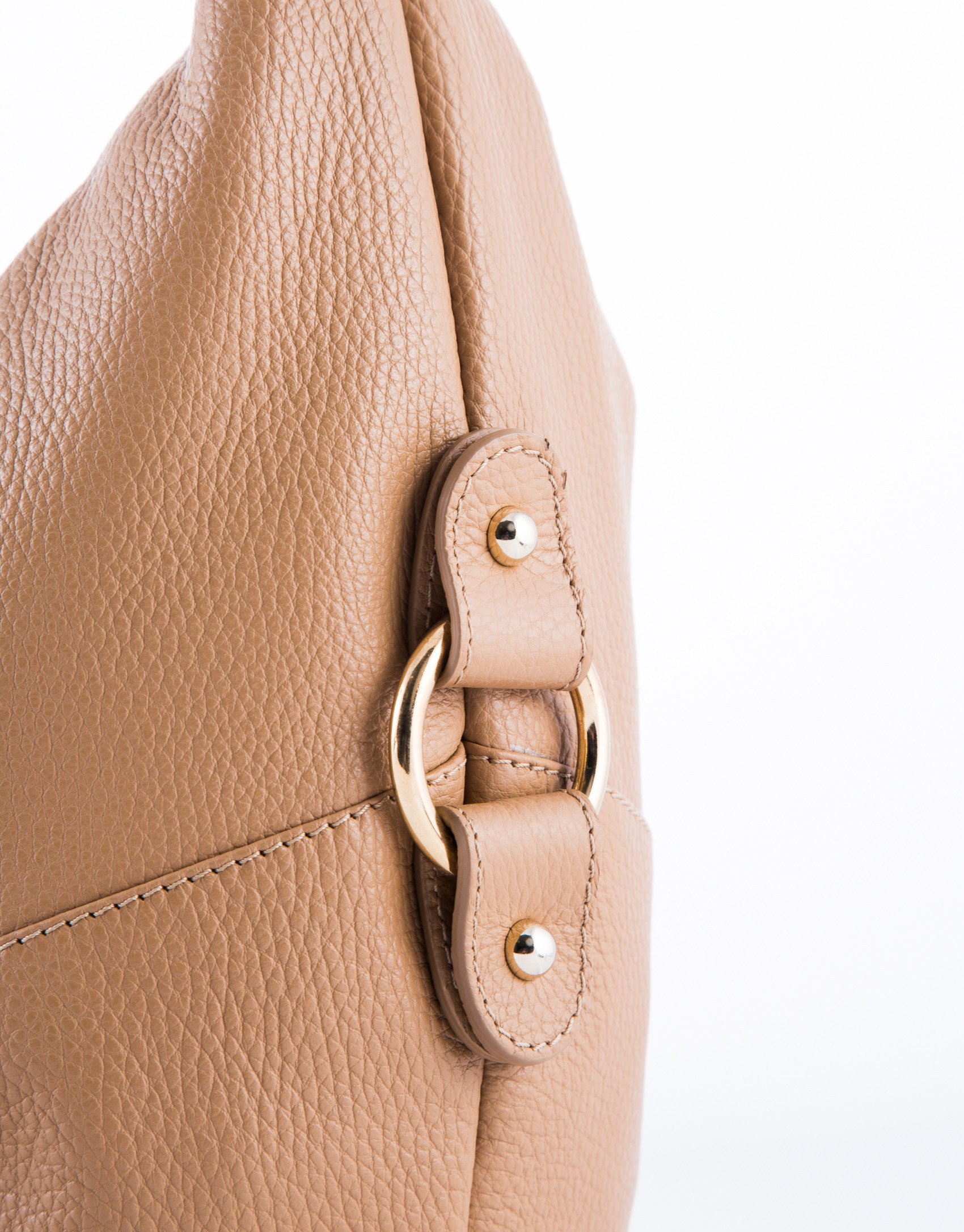 Bolso Hobo Petra piel camel