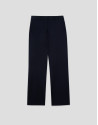 Night blue straight trousers - Woman - SS2025 | Roberto Verino