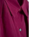 Raspberry taffeta blouse - Woman - SS2025 | Roberto Verino