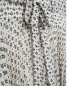 Vestido midi falda plisada estampado ... | Roberto Verino