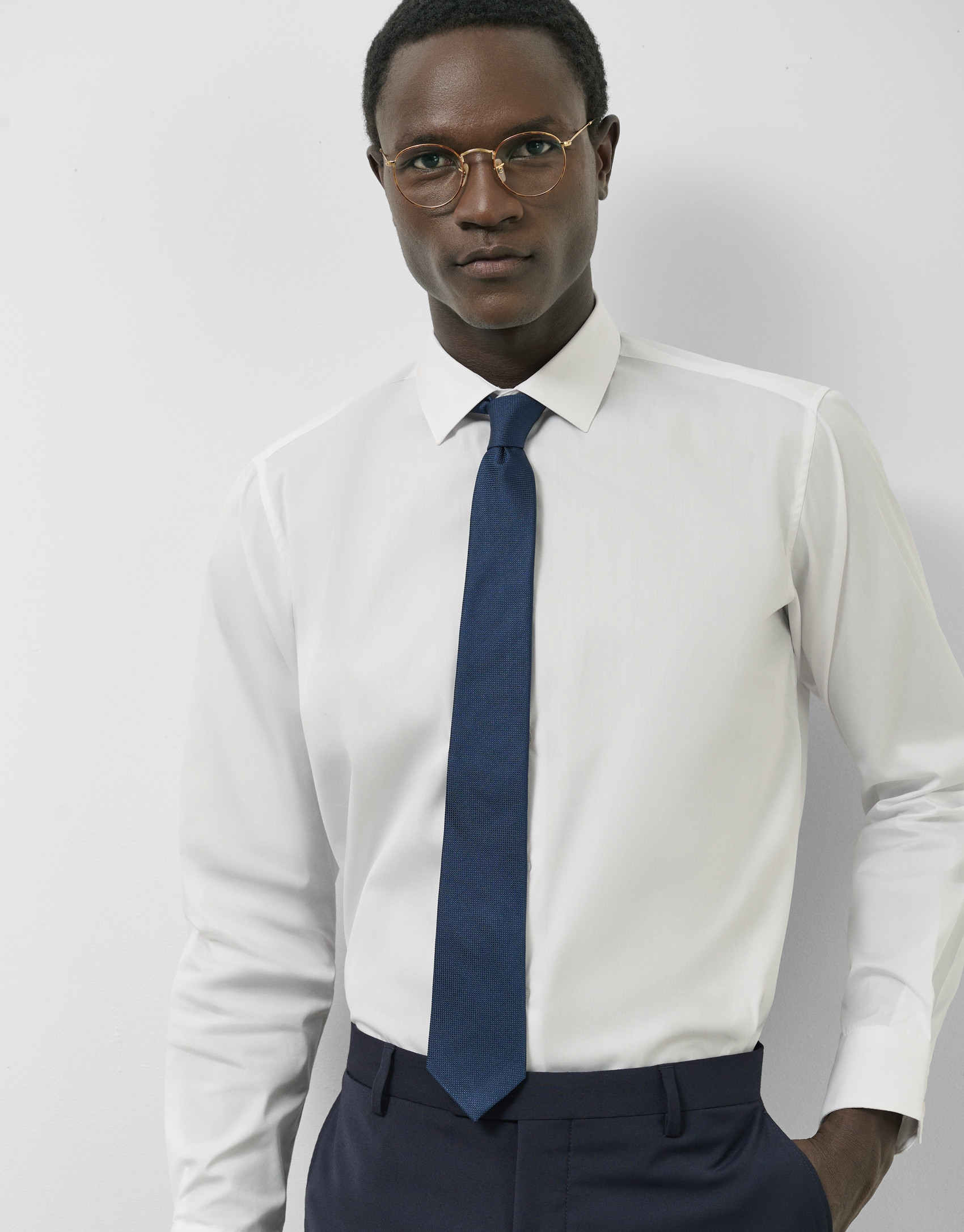 White dress shirt - Man - SS2025 | Roberto Verino
