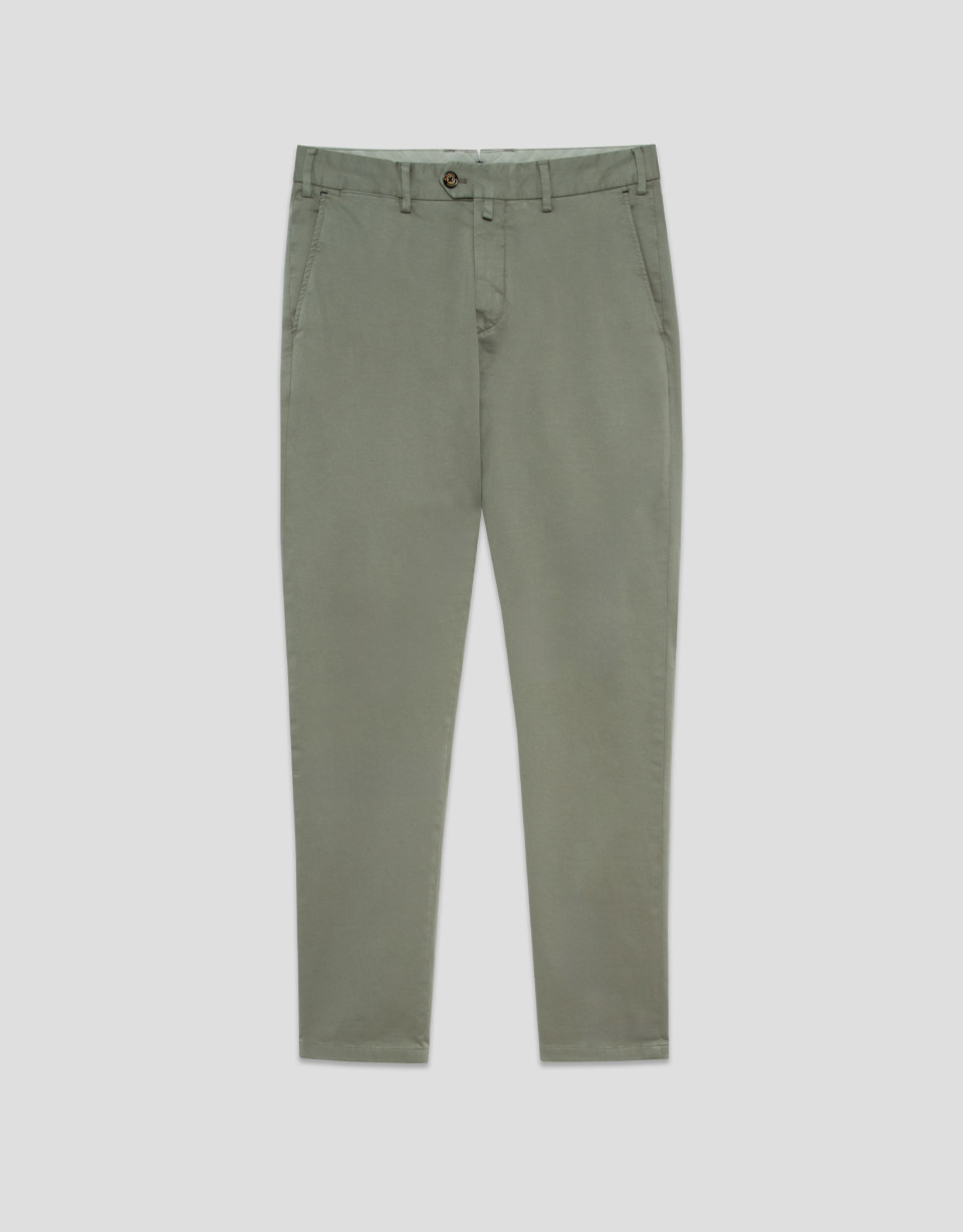 Pantalón chino regular algodón tintado ... | Roberto Verino