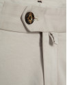 Regular beige dyed cotton chinos - Man - SS2025 | Roberto Verino