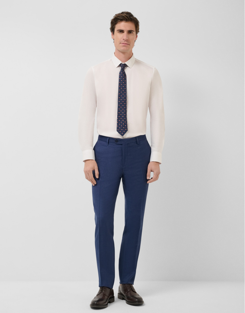 Plain white dress shirt - Man - SS2025 | Roberto Verino