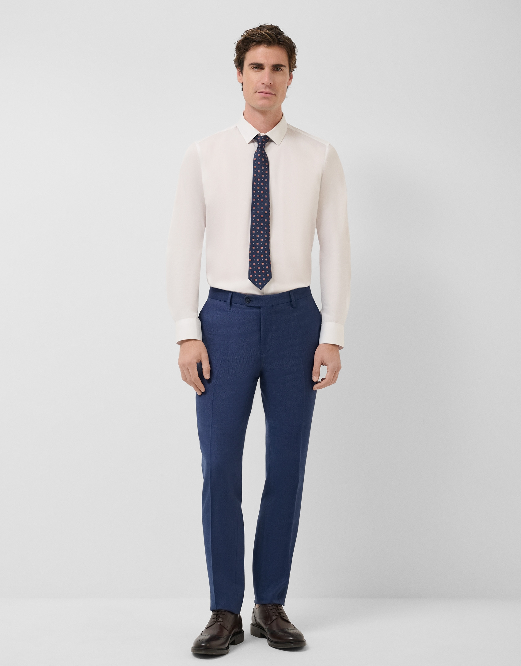 Plain white dress shirt - Man - SS2025 | Roberto Verino