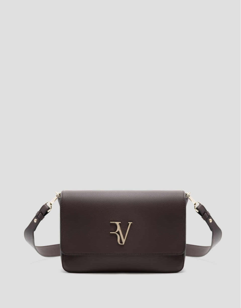 Bolso bandolera Valentina piel marrón - Mujer | Roberto Verino
