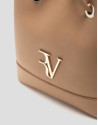 Bolso de mano Valentina Bucket piel cámel | Roberto Verino
