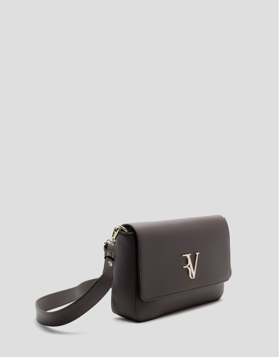 Bolso bandolera Valentina piel marrón - Mujer | Roberto Verino