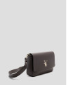 Bolso bandolera Valentina piel marrón - Mujer | Roberto Verino