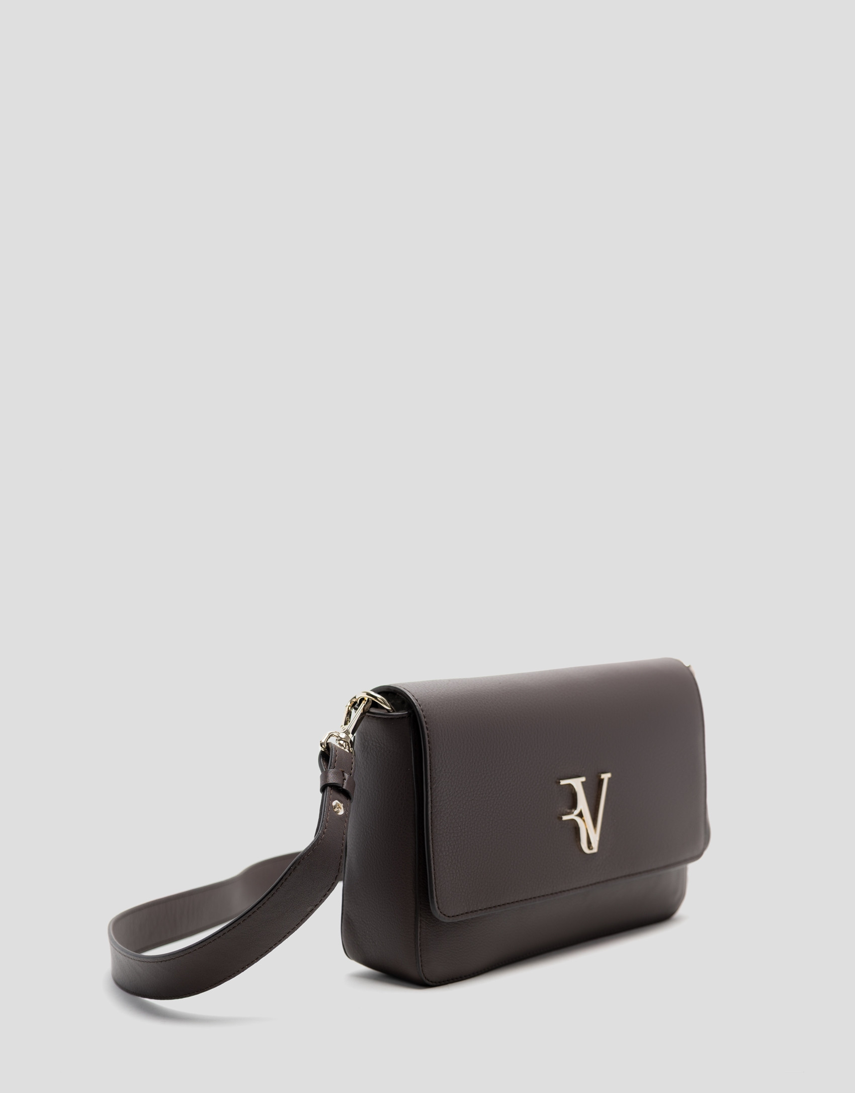 Bolso bandolera Valentina piel marrón - Mujer | Roberto Verino