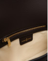 Valentina brown leather shoulder bag - Woman | Roberto Verino